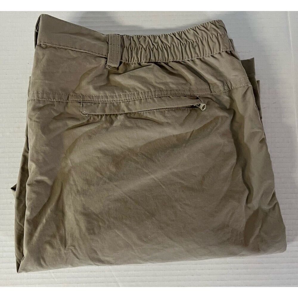 High‎ Colorado Men's Shorts Elastic Waist With Belt Loops Sz 44 Khaki Hiking